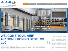 Tablet Screenshot of alarifac.com